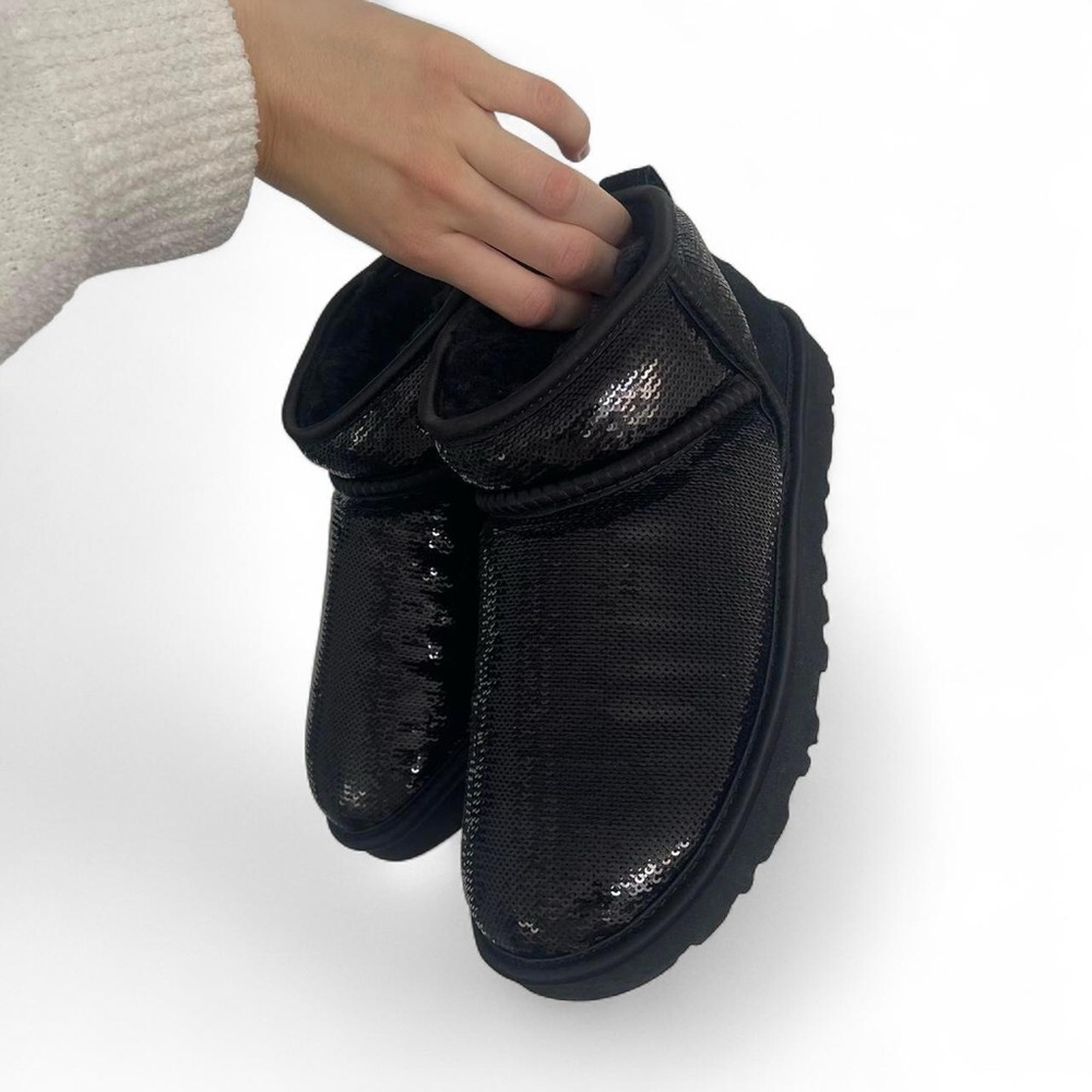 UGG black sequin boots!